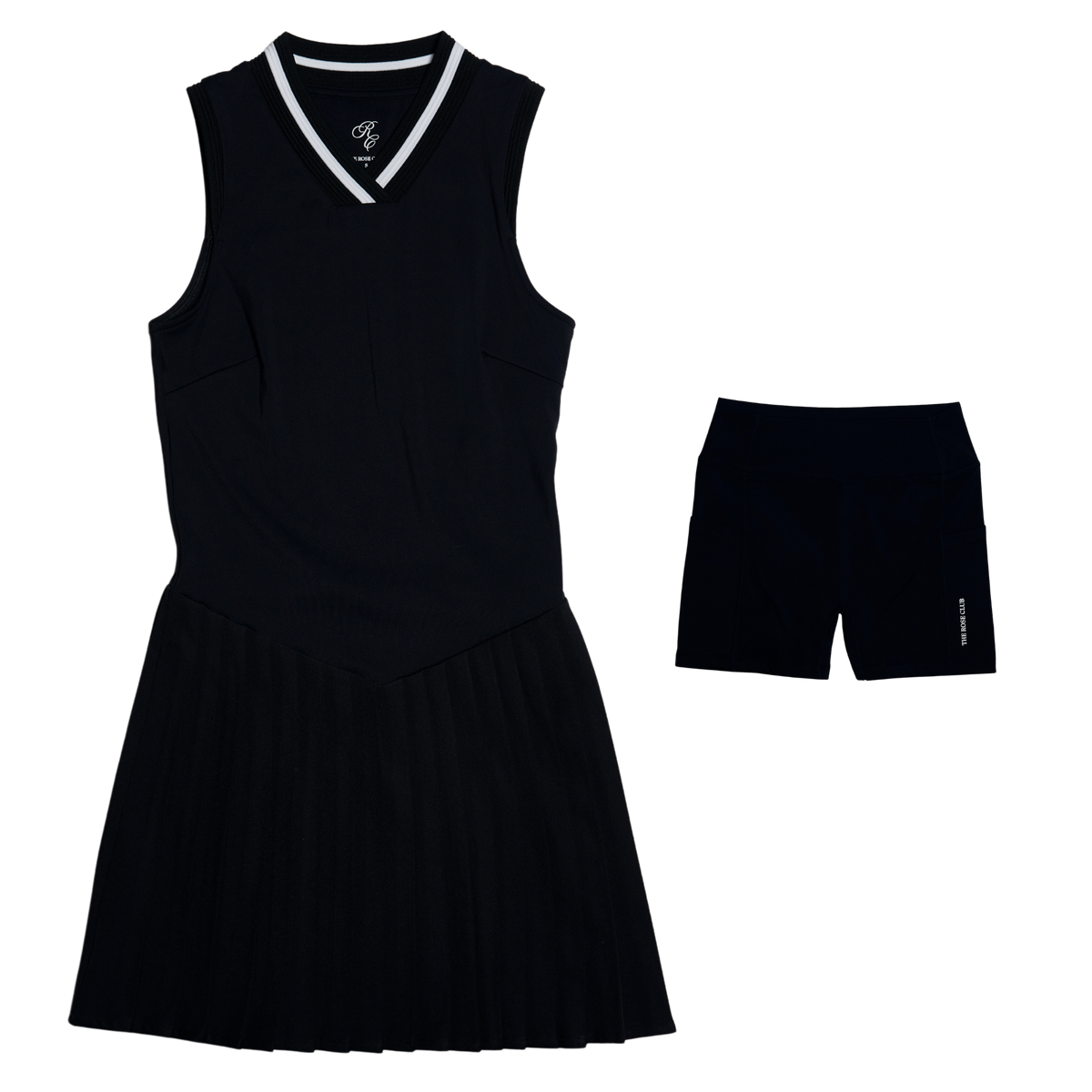 Florence V-Waist Pleated Dress